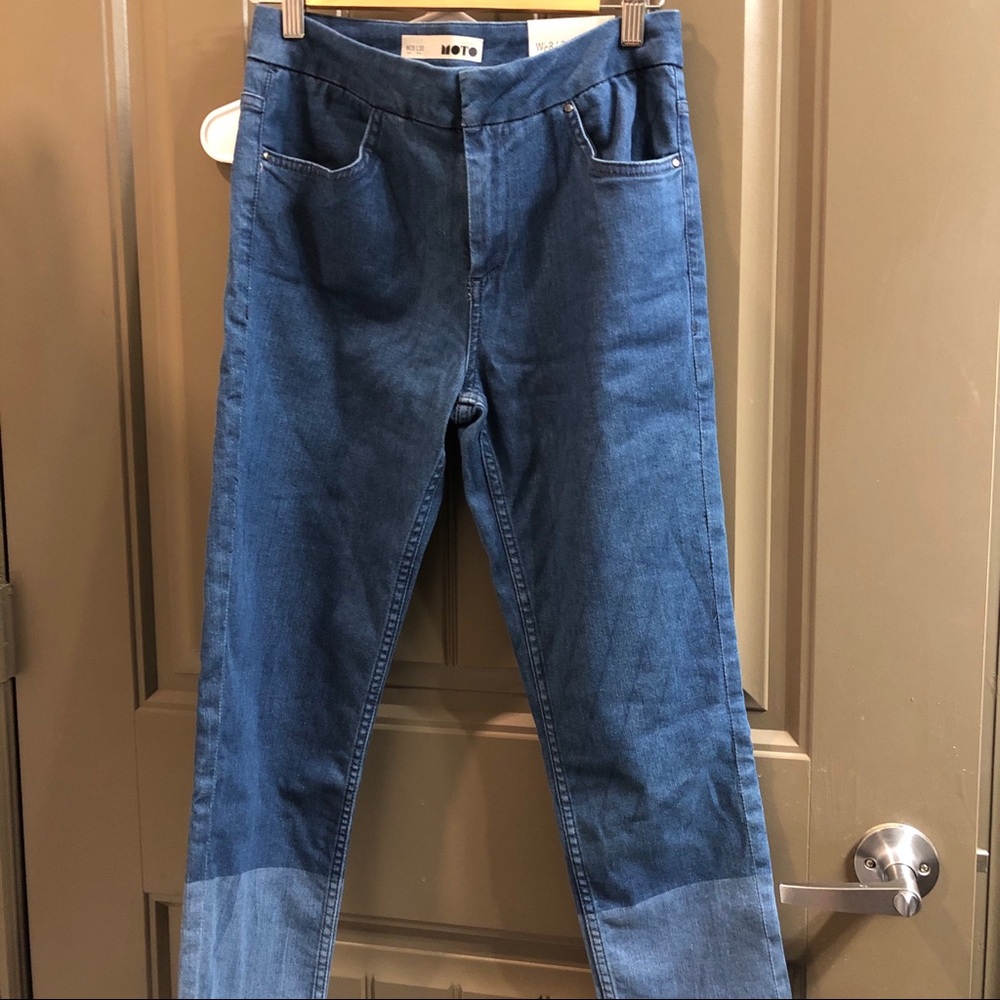 New TopShop Ankle Grazer Capri/Cropped Jeans